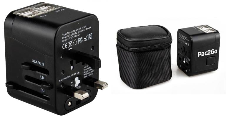 Pac2Go Universal travel adapter product image