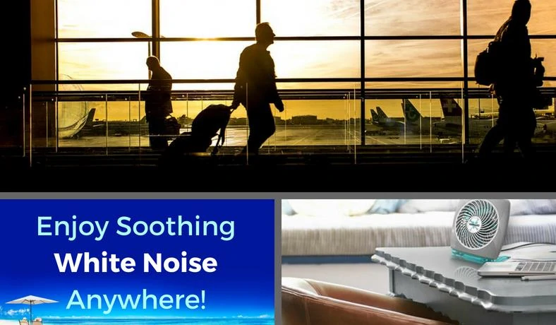 Best travel fans for white noise featured