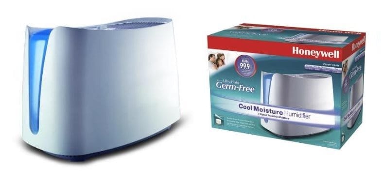 Honeywell HCM-350 cool mist humidifier product and box