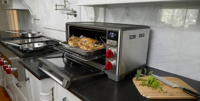 Example image of a toaster oven in kitchen