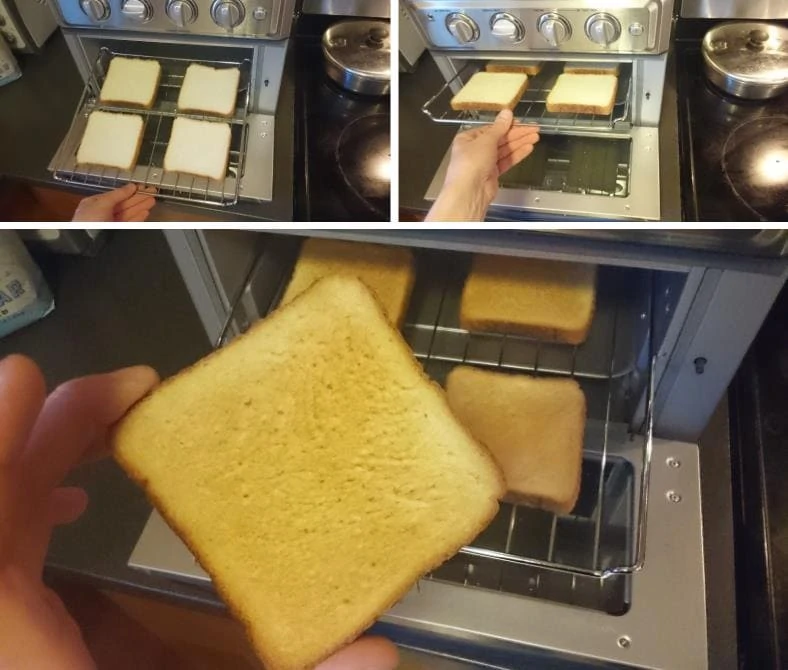 Cuisinart toasted bread test results