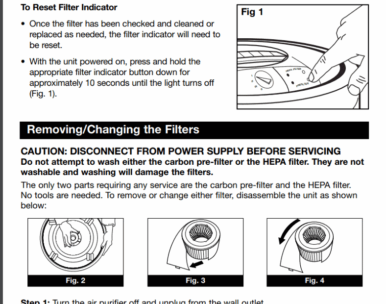 Honeywell 50250 owner's manual page example snapshot