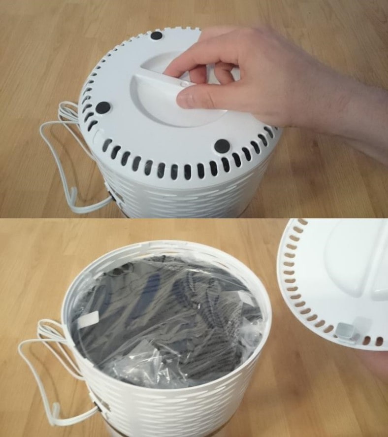 Levoit LV-H132 air filter replacement example image