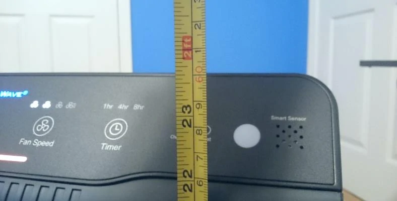 Image showing 5500-2 height measurement