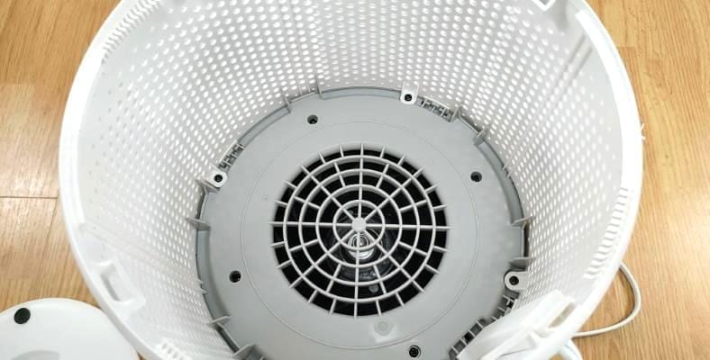 Internal view of the Levoit Core 300 air purifier