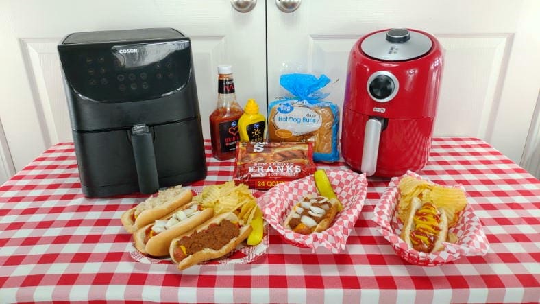 How to cook hot dogs in an air fryer featured image