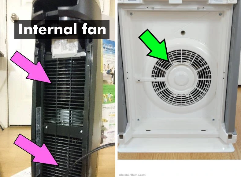 air purifier fan location examples image