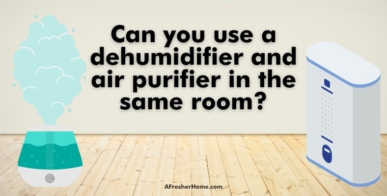 can you use a dehumidifier and air purifier in the same room