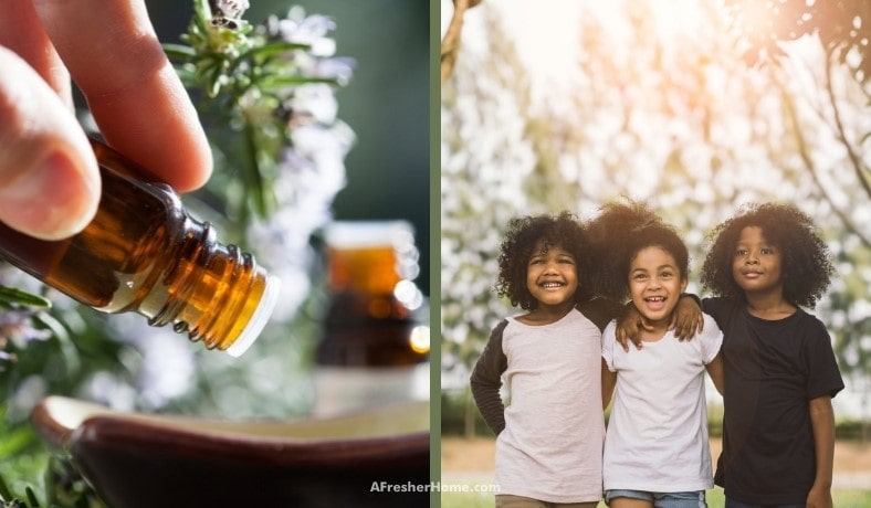 can you use essential oils on young children
