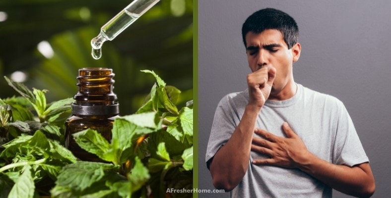 does peppermint oil help coughs