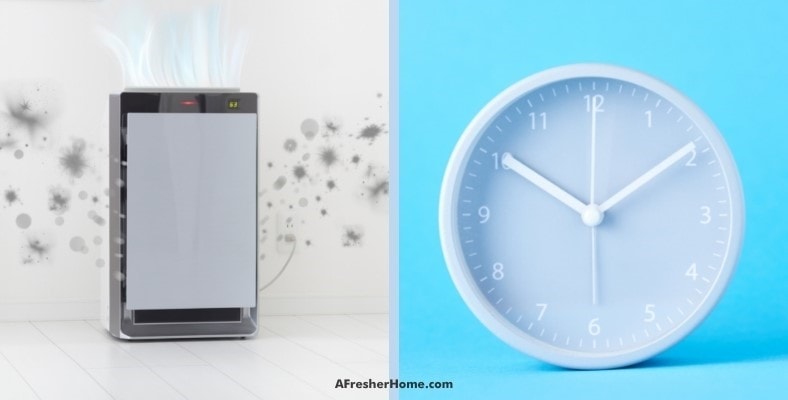 how many hours a day can you run an air purifier